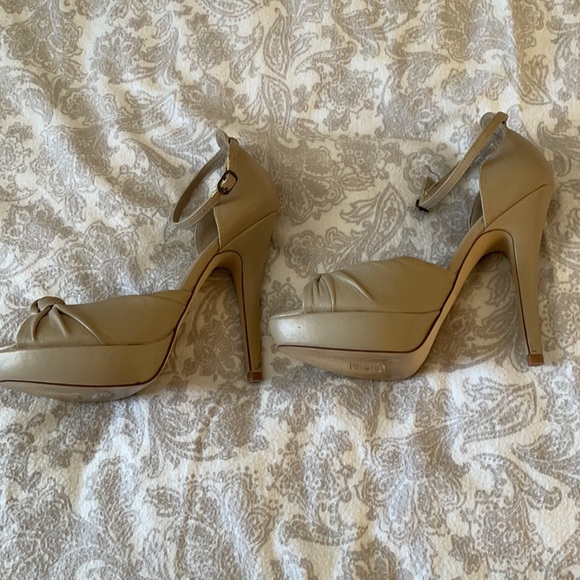 Aldo Pin-Up Inspired Platform Ankle Strap Heels size 37 - Picture 4 of 11